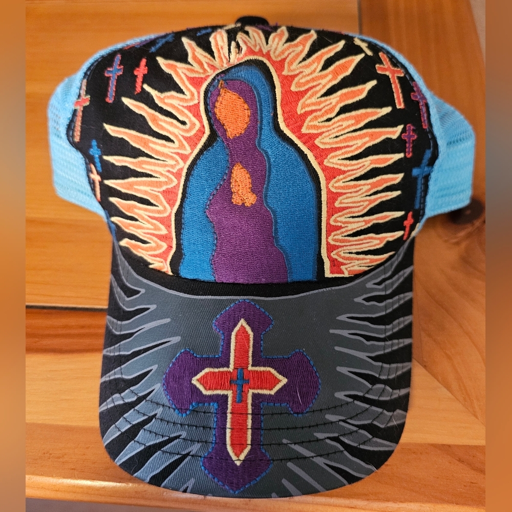 Colorful Embroidered Cap